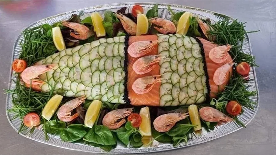 seafood centrepiece