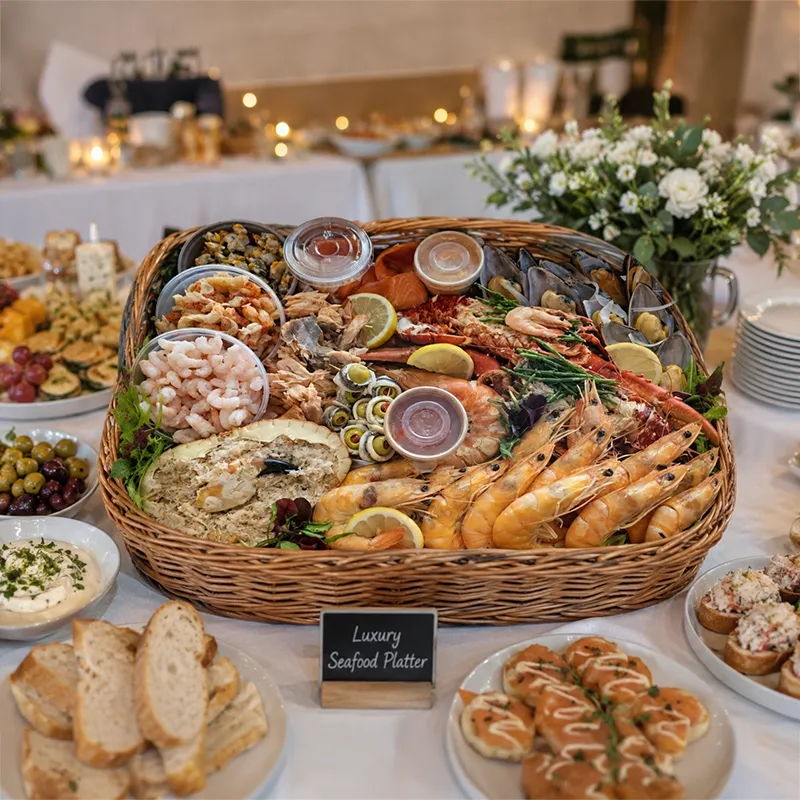 seafood platters for special events catering